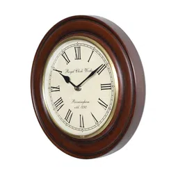 aapno rajasthan Brown Mdf Wall Clocks image 4