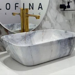 lofina ceramic Premium Designer Table Top Counter Top Ceramic Wash Basin AI1021 Premium Designer Ceramic Wash Basin Counter Table Top Basin image 3