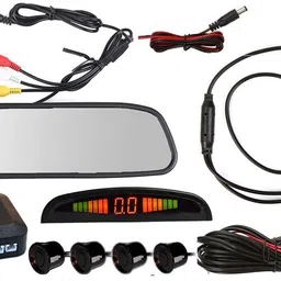 gonama LCD 4.3 Screen 4pc Car Parking Sensor Monitor Kit With Reverse Camera Sg129 LCD 4.3 Screen 4pc Car Parking Sensor Monitor Kit With Reverse Camera Sg129 Parking Sensor image 4