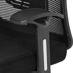da urban Elite Black Mesh Mid Back Revolving | Ergonomic | Home & Office| Mesh Office Executive Chair image 2