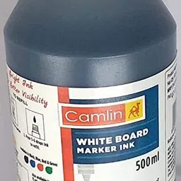camlin White Board Marker Ink -500 ml (Black) 500 ml Marker Refill-picture-11