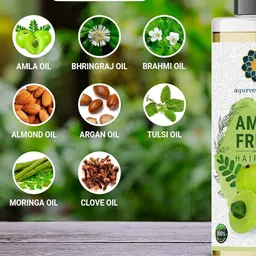 AYURVEDASHREE Amla Fruit Hair Oil For Dandruff & Itchy Scalp - 200 ml image 4