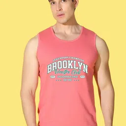 WOOSTRO Pack of 2 Printed Combed Cotton Innerwear Vests with Intelliease Technology image 4