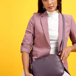 Tortoise Women Solid Structured Quilted Leather Sling Bag-picture-53