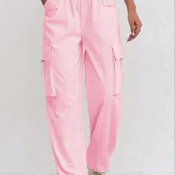 HERE&NOW Women Classic Cargos Trousers-picture-17
