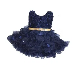 Samjho Fashion Girls Embellished Fit & Flare Dress-image-26