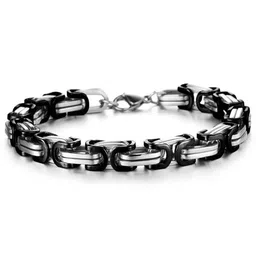 NAKABH Men Stainless Steel Bold Link Bracelet image 4
