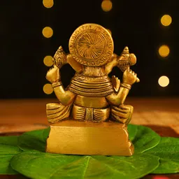 JAYPORE Gold-Toned Religious Idol Showpiece image 4