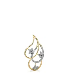 VALANOVA 14K Yellow Gold Plated 0.42Ct Lab Grown Diamond Pendant-image-61