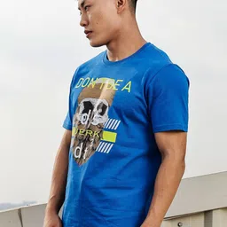 ONE SKY Men Graphic Printed T-shirt image 3