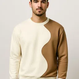 The Roadster Lifestyle Co Colourblocked Round Neck Sweatshirt-picture-39