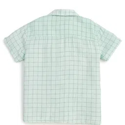 JusCubs Boys Checked Formal Shirt image 2