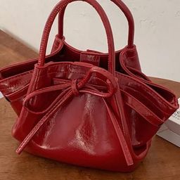 CORSICA PU Structured Shoulder Bag with Tasselled-picture-9