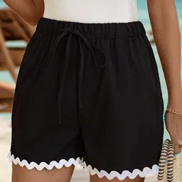 StyleCast Women Mid Rise Slim Fit Shorts-picture-16