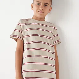 Juniors by Babyshop Kids Striped Round Neck Regular Top-picture-53