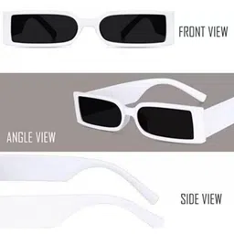 Arzonai Unisex Pack of 2 Black Lens & Black with UV Protected Lens image 3