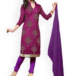Maroosh Ethnic Motifs Embellished Cotton Unstitched Dress Material-picture-19