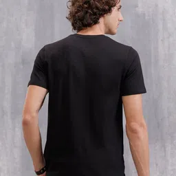 WROGN Men Typography Printed Round Neck Cotton T-shirt image 4