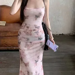 DressBerry Floral Print Bodycon Dress-image-55