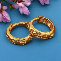 SHREE KRISHNA SHOPPING Gold-Plated Brass Earrings-picture-43