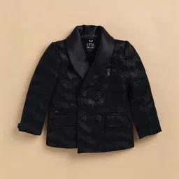 LITTLE COLLARS Self-Design Three Piece Suit image 5