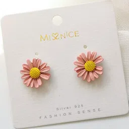 SZN Women Alloy Floral Earrings-image-12