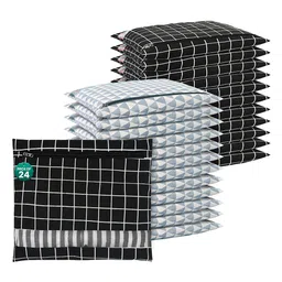 Kuber Industries Black Set of 6 Regular Drawer Organiser Organisers-picture-17