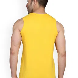 SLOWLORIS Men Pack of 2 Printed Bio-Wash Innerwear Vest image 3