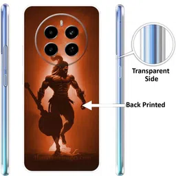 mobifly Back Cover for Realme P1 5G, Bhagwa, Angry, Hanuman, Ji, Hindu, 633 image 2