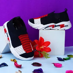 BAESD Unisex Kids Colourblocked Slip-On Sneakers-picture-15