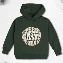 NUSYL Boys Typography Printed Hooded Long Sleeves Sweatshirt-picture-33