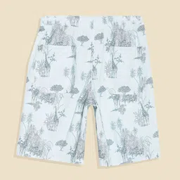 Allen Solly Junior Boys Printed Cotton Shorts image 3