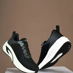 Ajanta Men Mesh Lace-Ups Walking Shoes-image-74