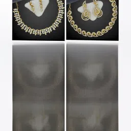 Women Click Set Of 2 Stone-Studded Jewellery Set image 1