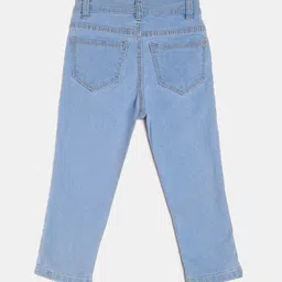 A-Okay Girls Slim Fit High-Rise Light Fade Jeans image 3