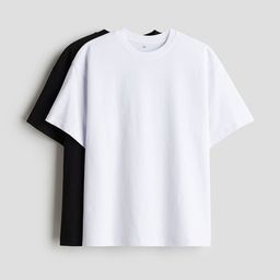 H&M 2-Pack Oversized T-Shirts-picture-2