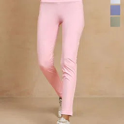 COLOR CAPITAL Women Pack of 4 Skin Fit Antimicrobial Sports Tights-picture-25