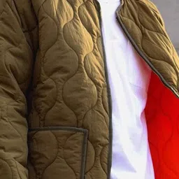 Mast & Harbour Stand Collar Long Sleeves Quilted Jacket image 5