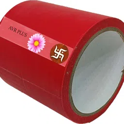 RED TAPE FOR VASTU Remedy/VASTU CORRECTION for WC Toilet and Entrance/VASTU-SASHTRA Remedy (4"Inch 25 Meter) (Manual)-image-0