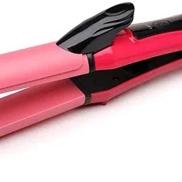 HBD SALES 2 in 1 Professional Hair Straightener and Curler Hair Styling Machine Heating Machine, Durable Ceramic Heat Plate Hair Beauty Machine for Women Hair Straightener-image-45