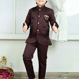 BT DEZINES Boys Single-Breasted Two-Piece Suit-picture-23