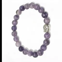 Gems Guru Buddha Lepidolite Bracelet image 4