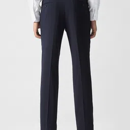 Van Heusen Men Slim Fit Mid-Rise Formal Trousers image 5