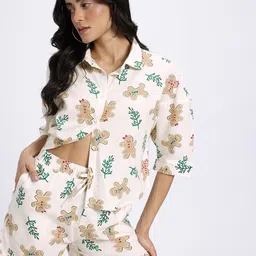 glitchez Shirt Regular Shorts Co-ords Set-picture-32