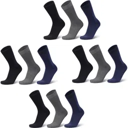 ignoto Men Solid Calf Length-picture-13