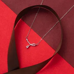 Ashnera Women Silver-Plated Stainless Steel Pendants with Chains-picture-22