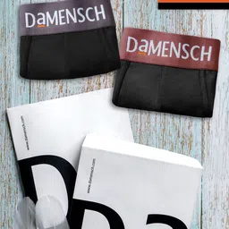 DAMENSCH Pack Of 2 Low Rise Anti Odor Stretchable Basic Briefs BR1089-MX2328 image 2
