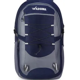 WILDSKILL Unisex Brand Logo Backpack with Compression Straps-picture-33