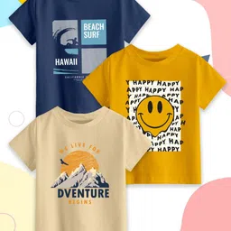 Provogue Boys 3 Printed T-shirt-picture-48