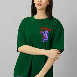 Kushi Flyer Women Printed Pockets T-shirt-picture-23